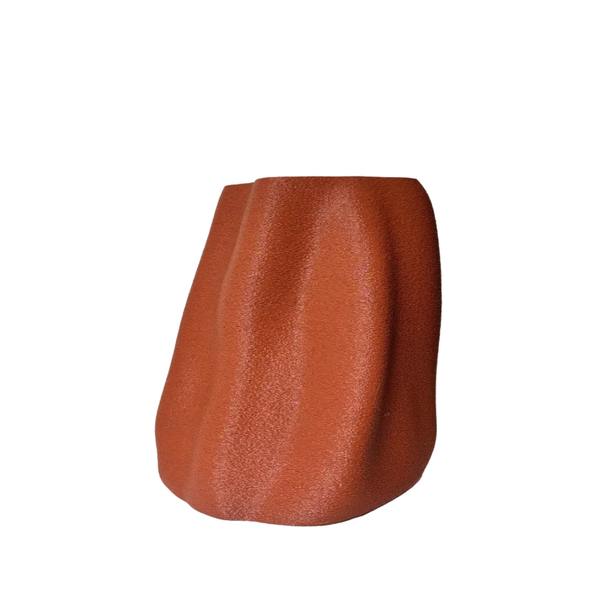 Amanitas Garden | Wide Vase | Burnt Ochre