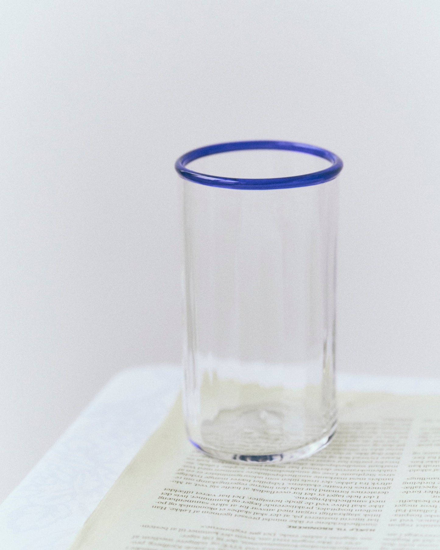 Peter Glass Blue Large - Set of Four
