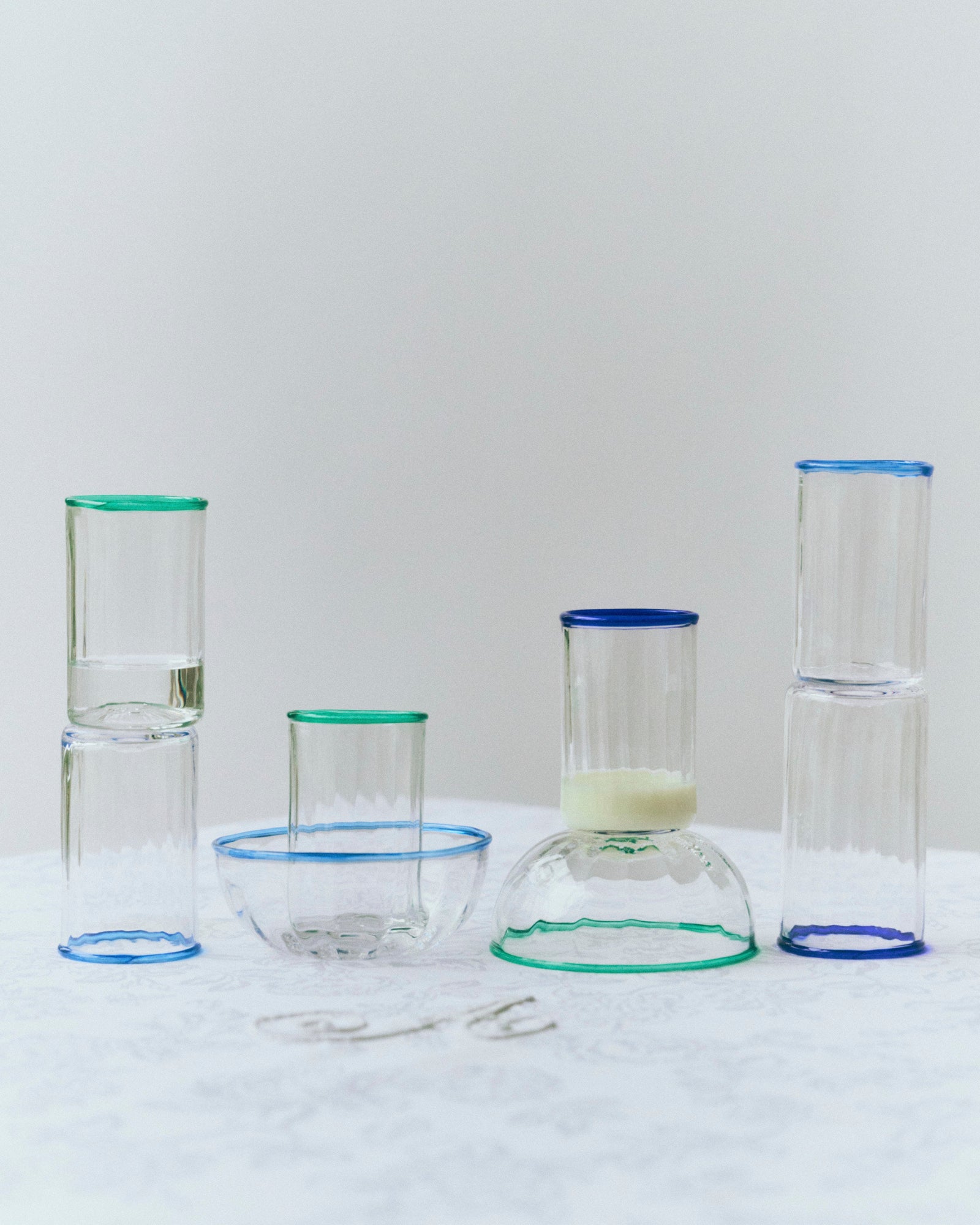 Peter Bowl | Set of Four Mixed Colours