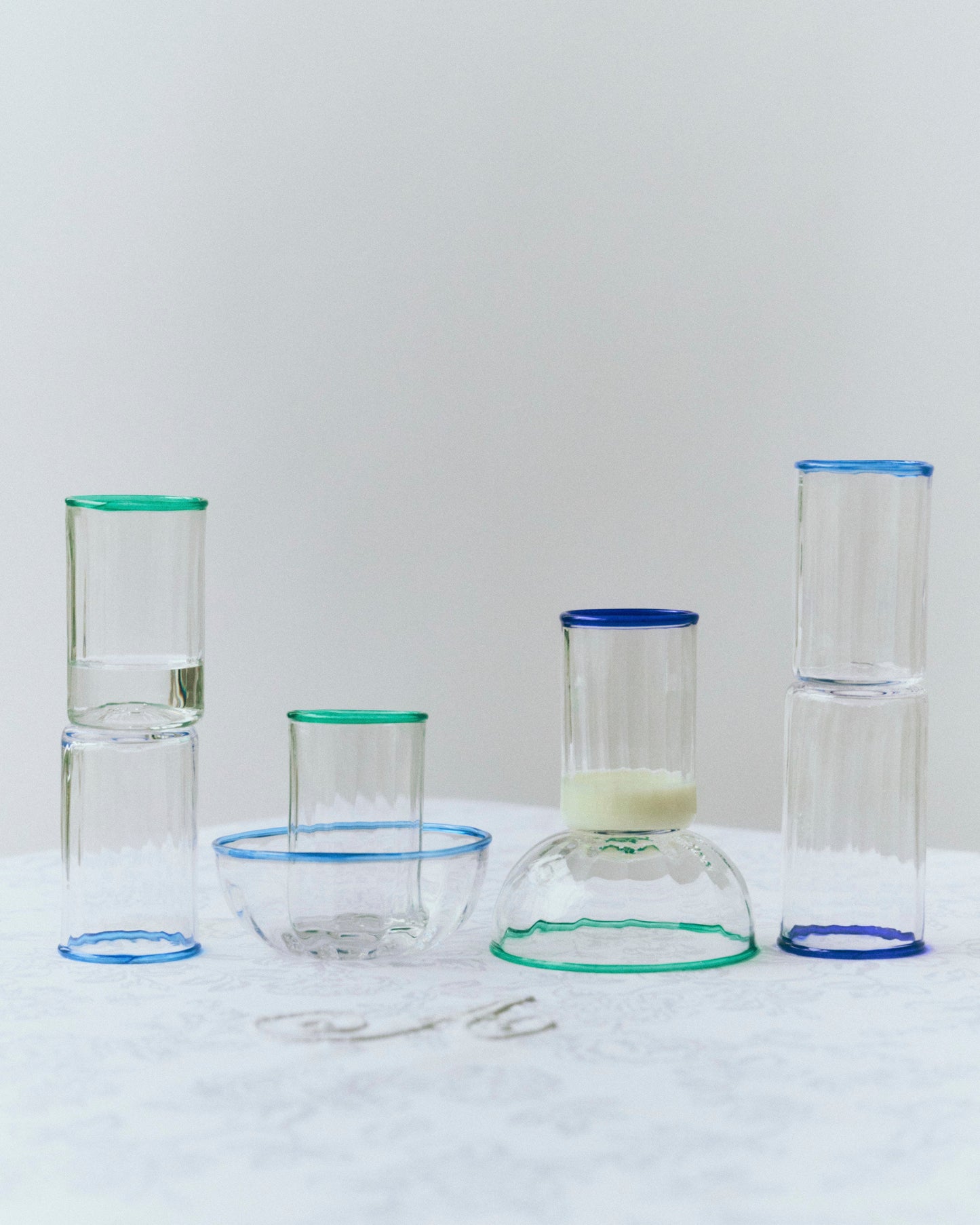 Peter Bowl | Set of Four Mixed Colours