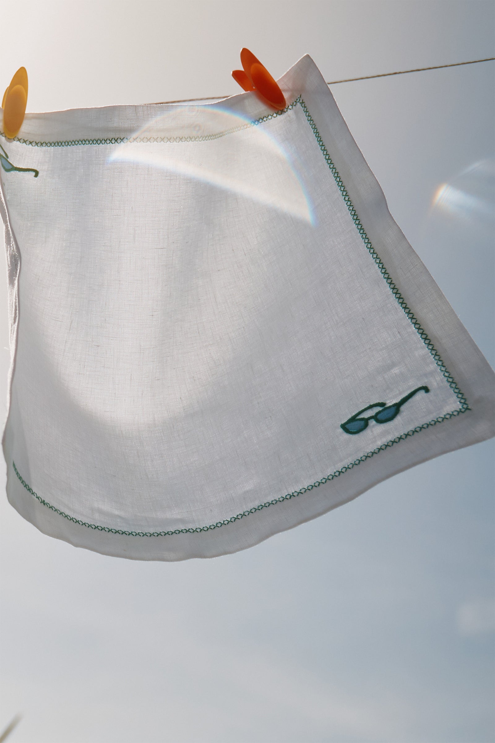Linen Napkin "Les Lunettes de soleil"