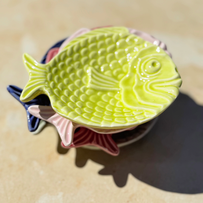 Mini Green Fish Platter - 10.5cm