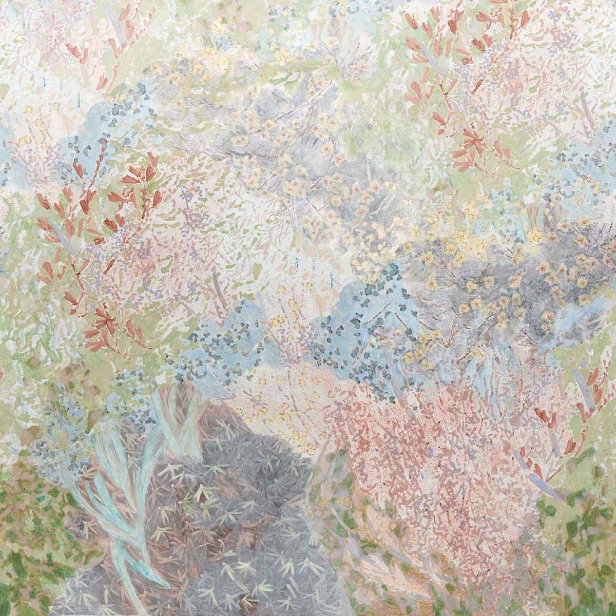 The Painted Garden No.1 Wallpaper