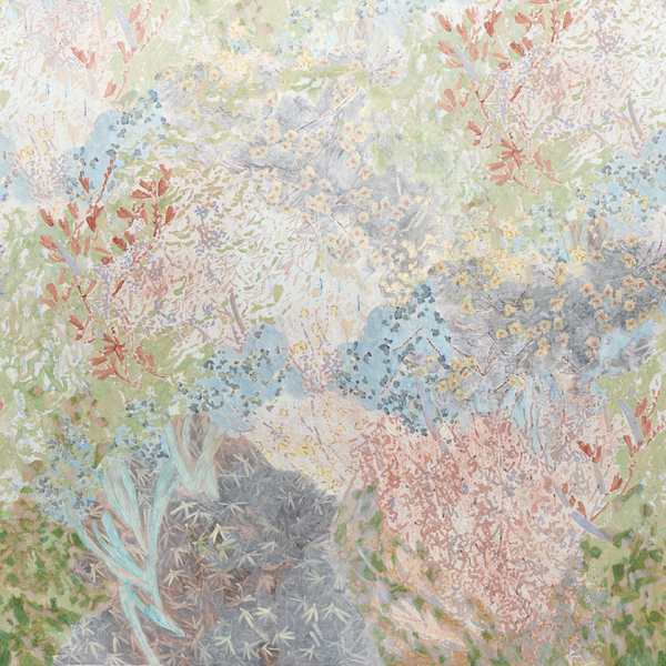 The Painted Garden No.1 Wallpaper