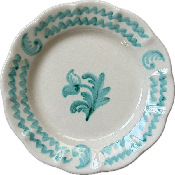 Antica Plate, Green - 20cm
