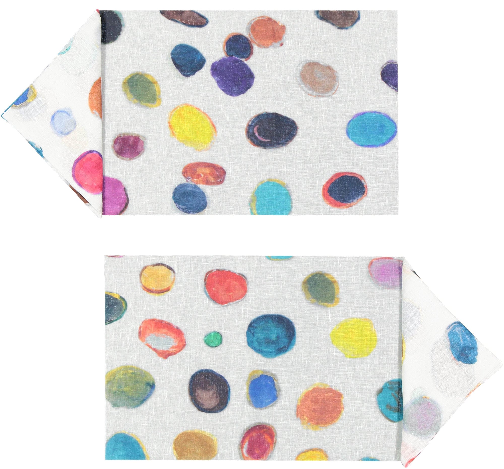 Satellites Rectangular Placemats and Small Napkins Set of 2