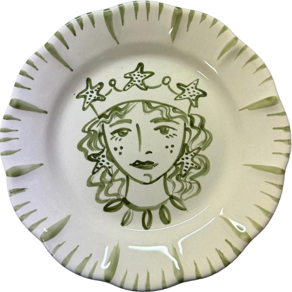 Re Di Sicilia Femme Étoile de mer Plate - 20cm