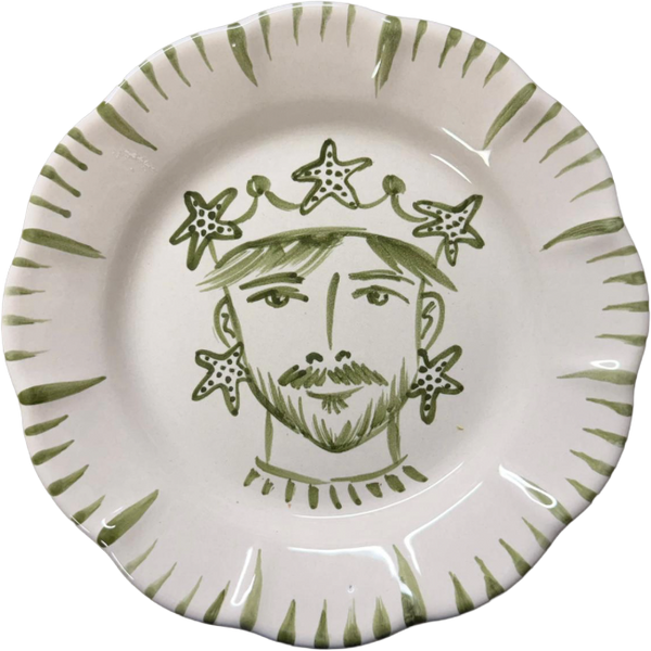 Re Di Sicilia Homme Étoile de mer Plate - 25cm