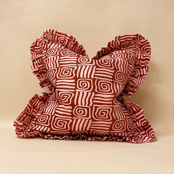 Pillow / Athena / Brick Cushion