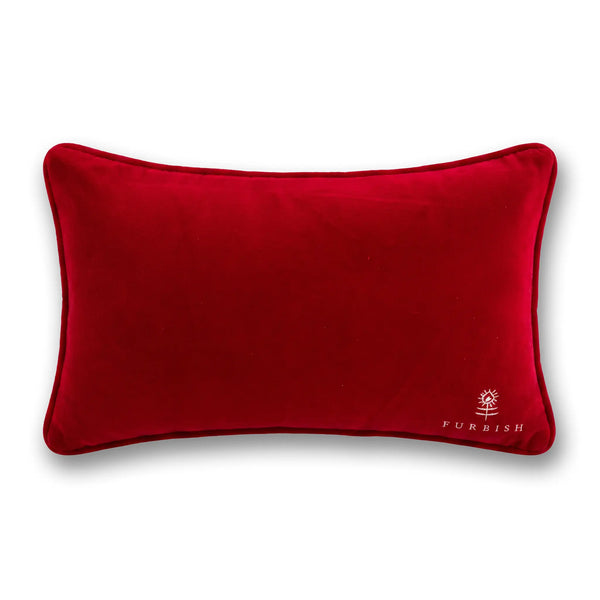 A Tini Bit Merry Needlepoint Pillow