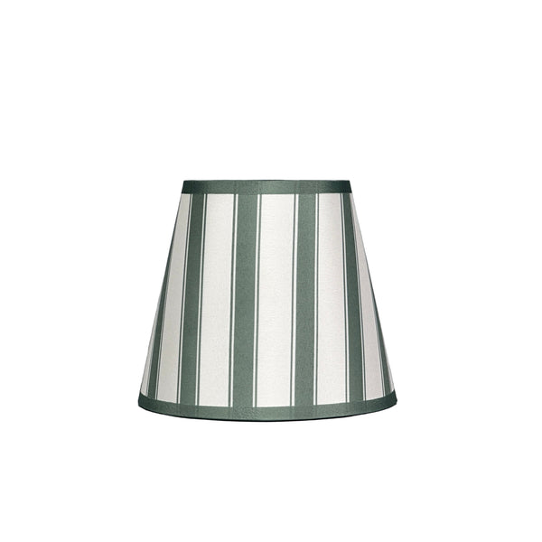 Lampshade Green Stripes