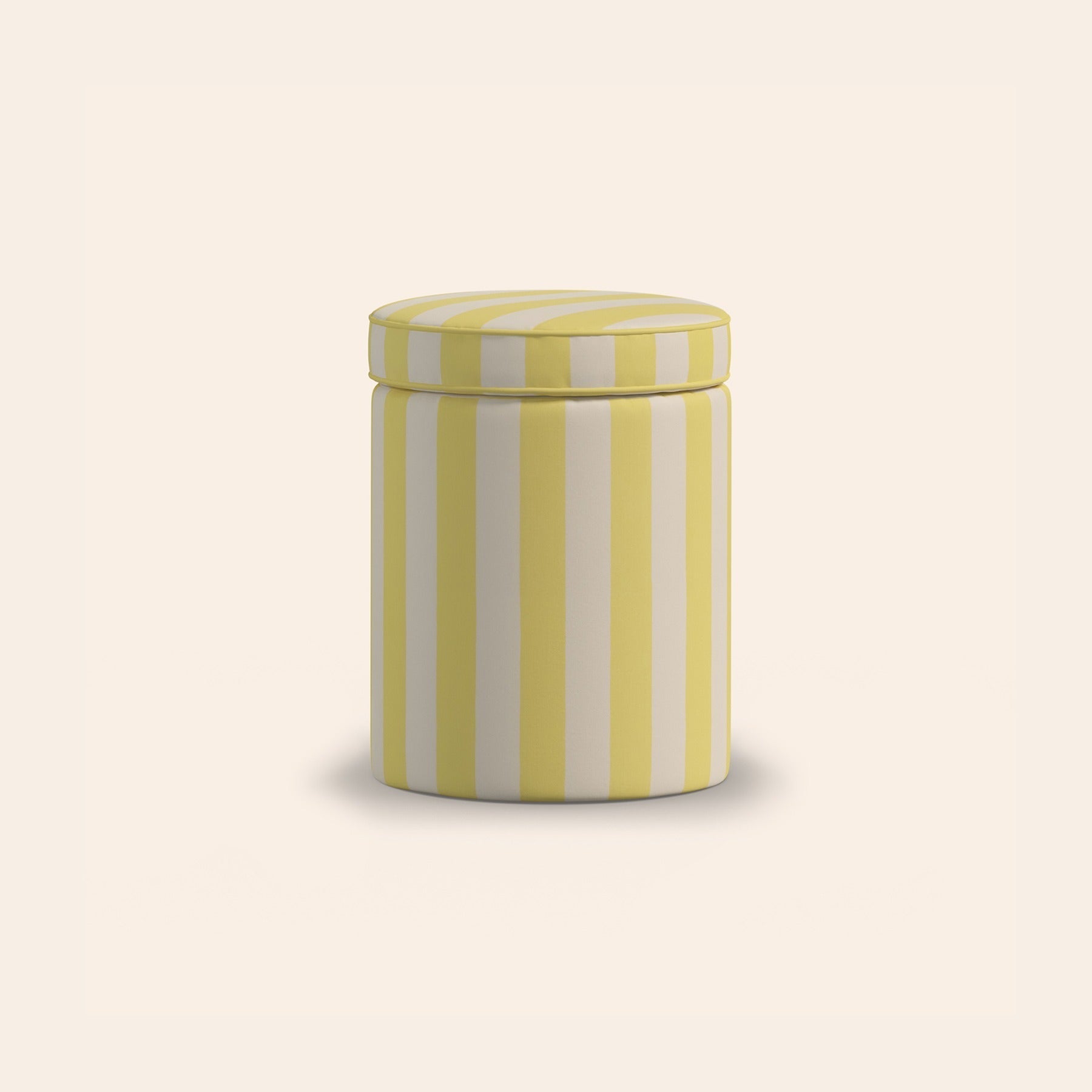 Aurora Footstool, Citron