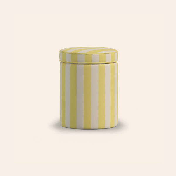 Aurora Footstool, Citron