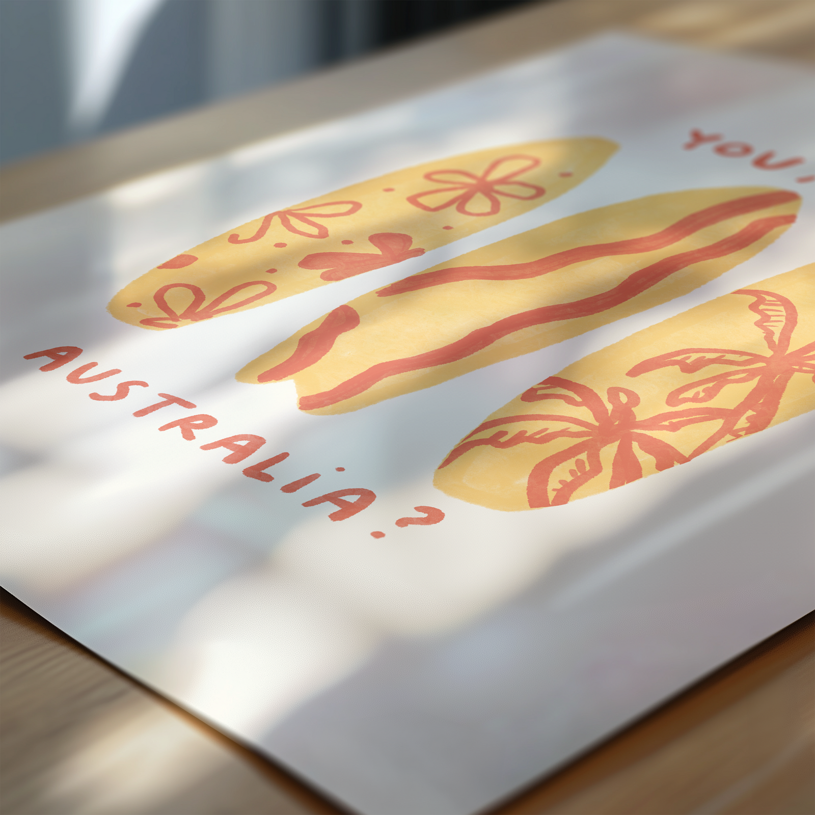 You, Me, Australia? Print