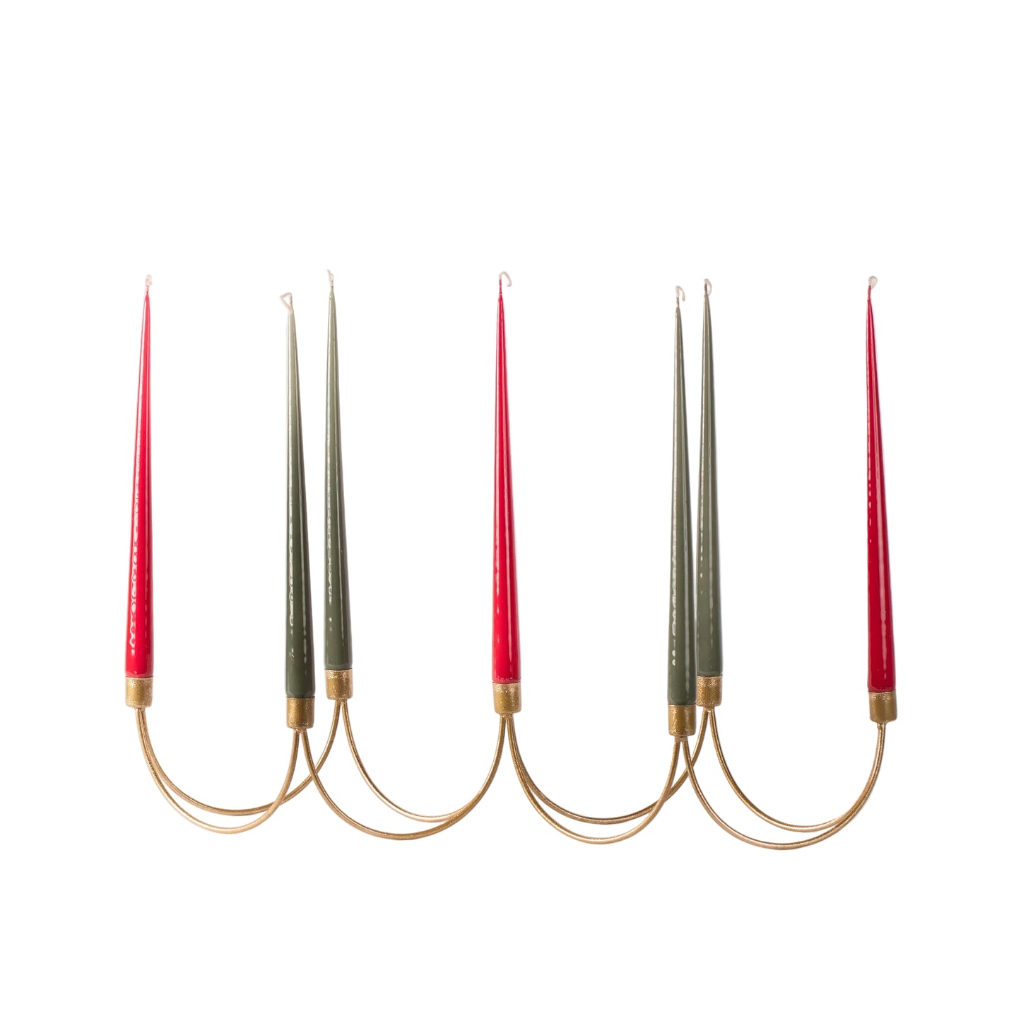 Golden Candle Holder