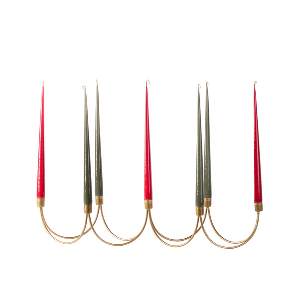 Golden Candle Holder
