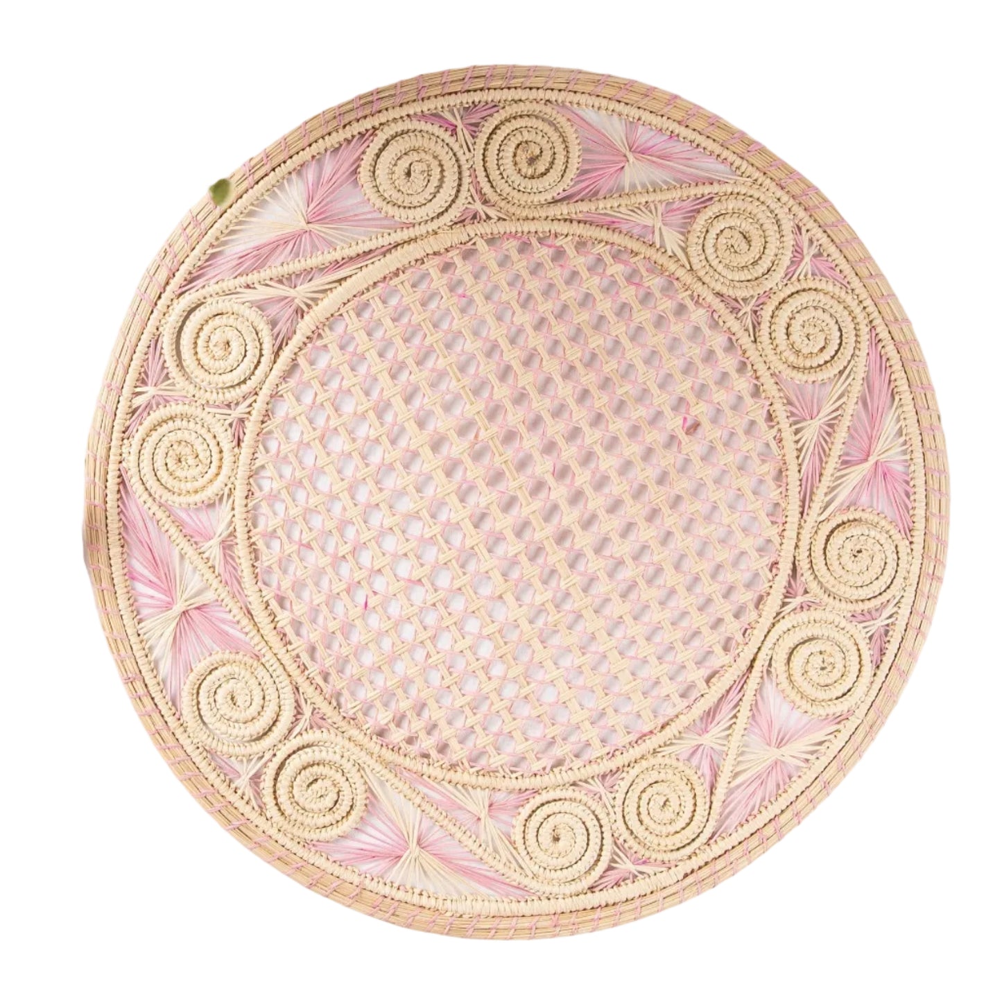 Pink Woven Placemats - Set of Four
