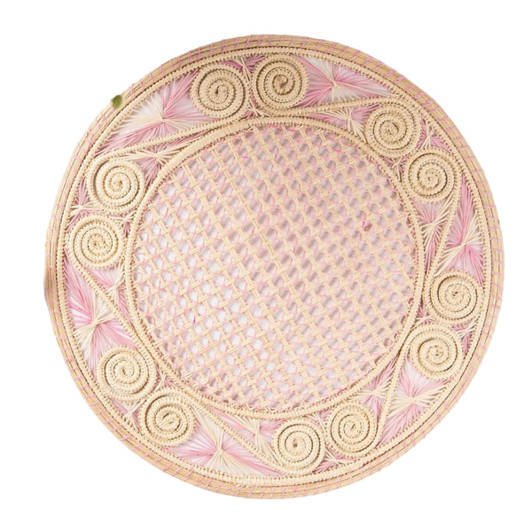 Pink Woven Placemats - Set of Four
