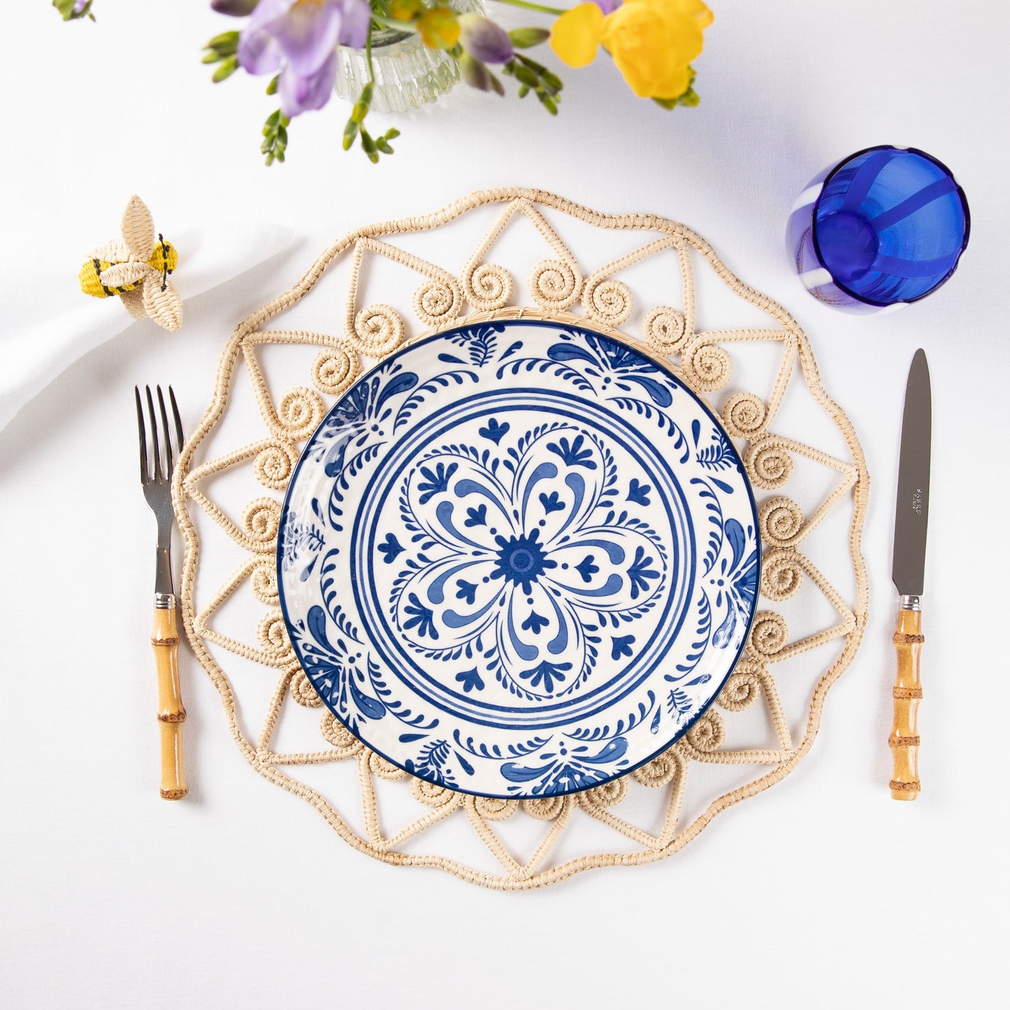 Bee Napkin Rings - Set of Four