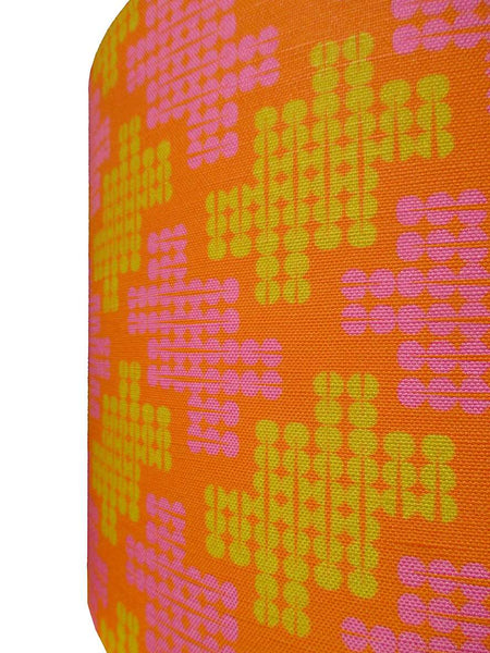 Acid Houndstooth Lampshade