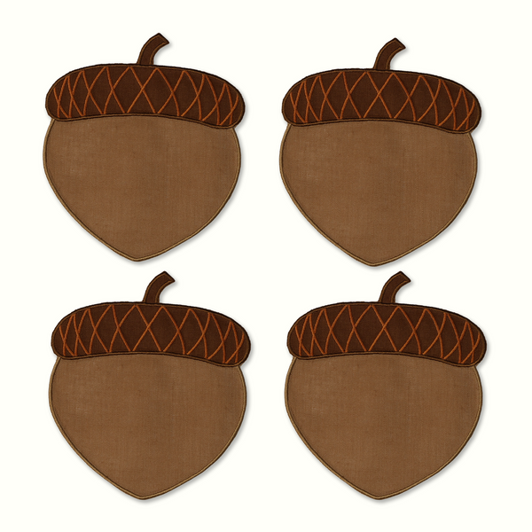 Acorn Cocktail Napkins