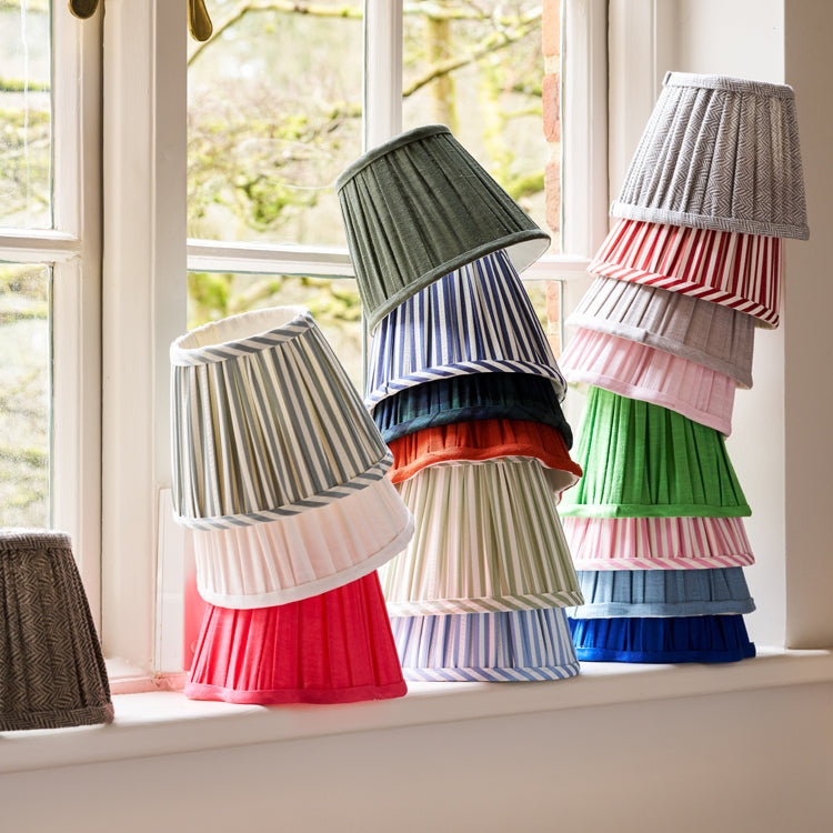 Khaki Green Empire Lampshade - 16cm-