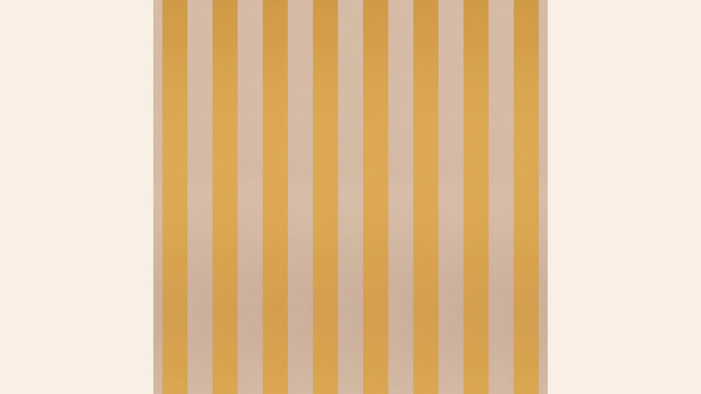 Sonia Stripe Wallpaper, Citron, Roll