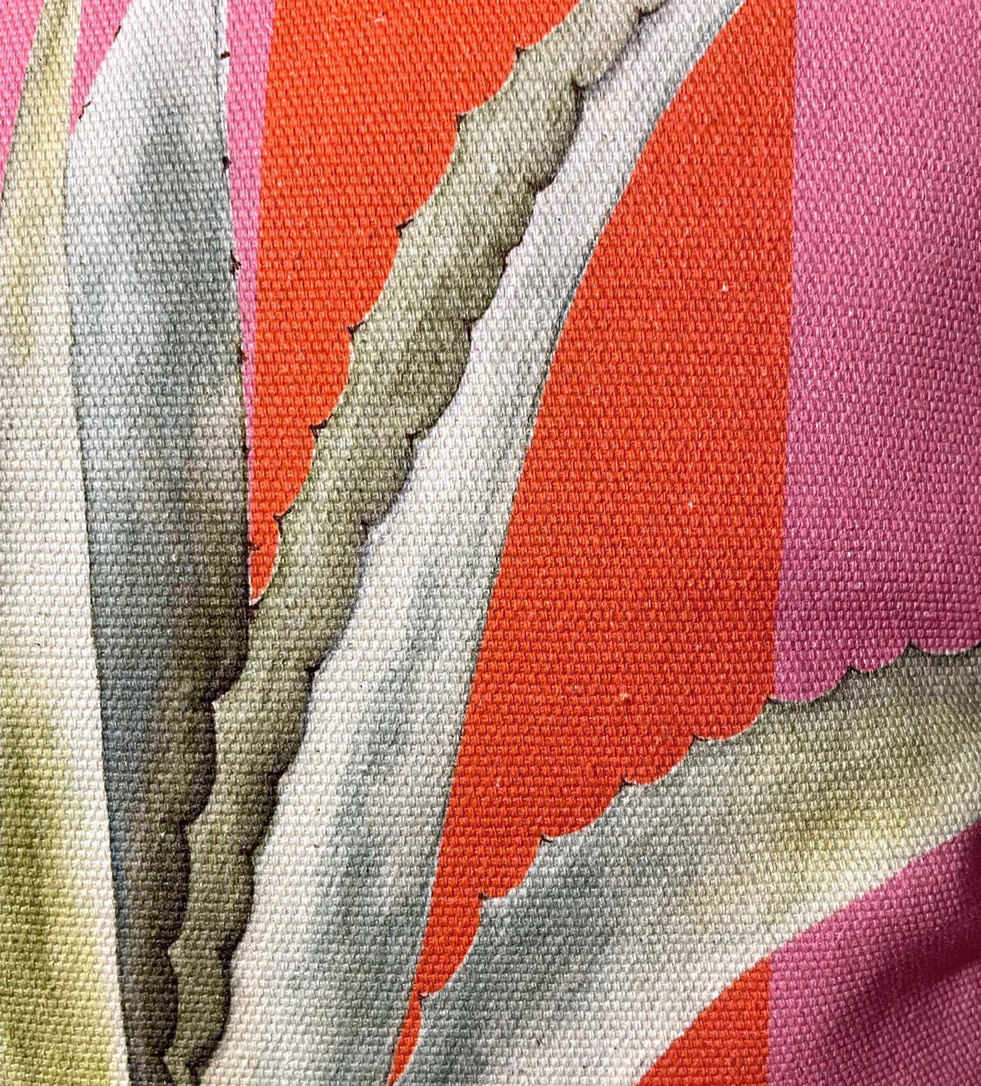 The Agave Pink Throw Pillow