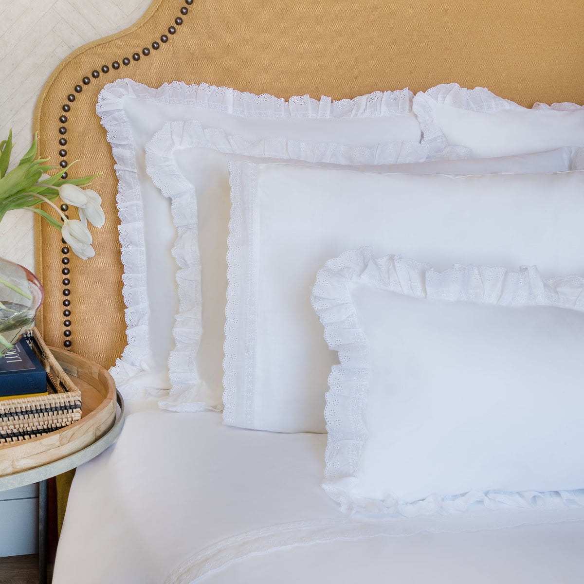 Flat Sheet Bordal - Cotton (200 Thread Count Percale)