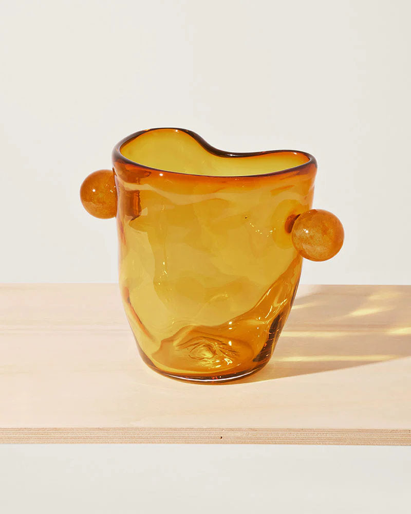 Oliver Vase Amber