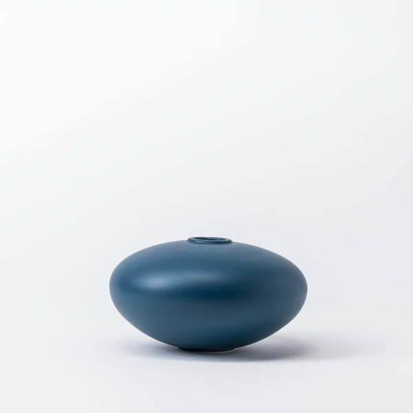 Alev Ebüzziya Siesbye - Alev - Vase 02 - Small - Mallard Blue