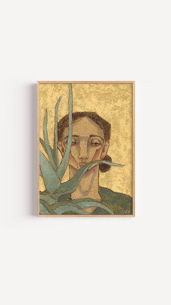 Aloe Vera - Botanical Art Print