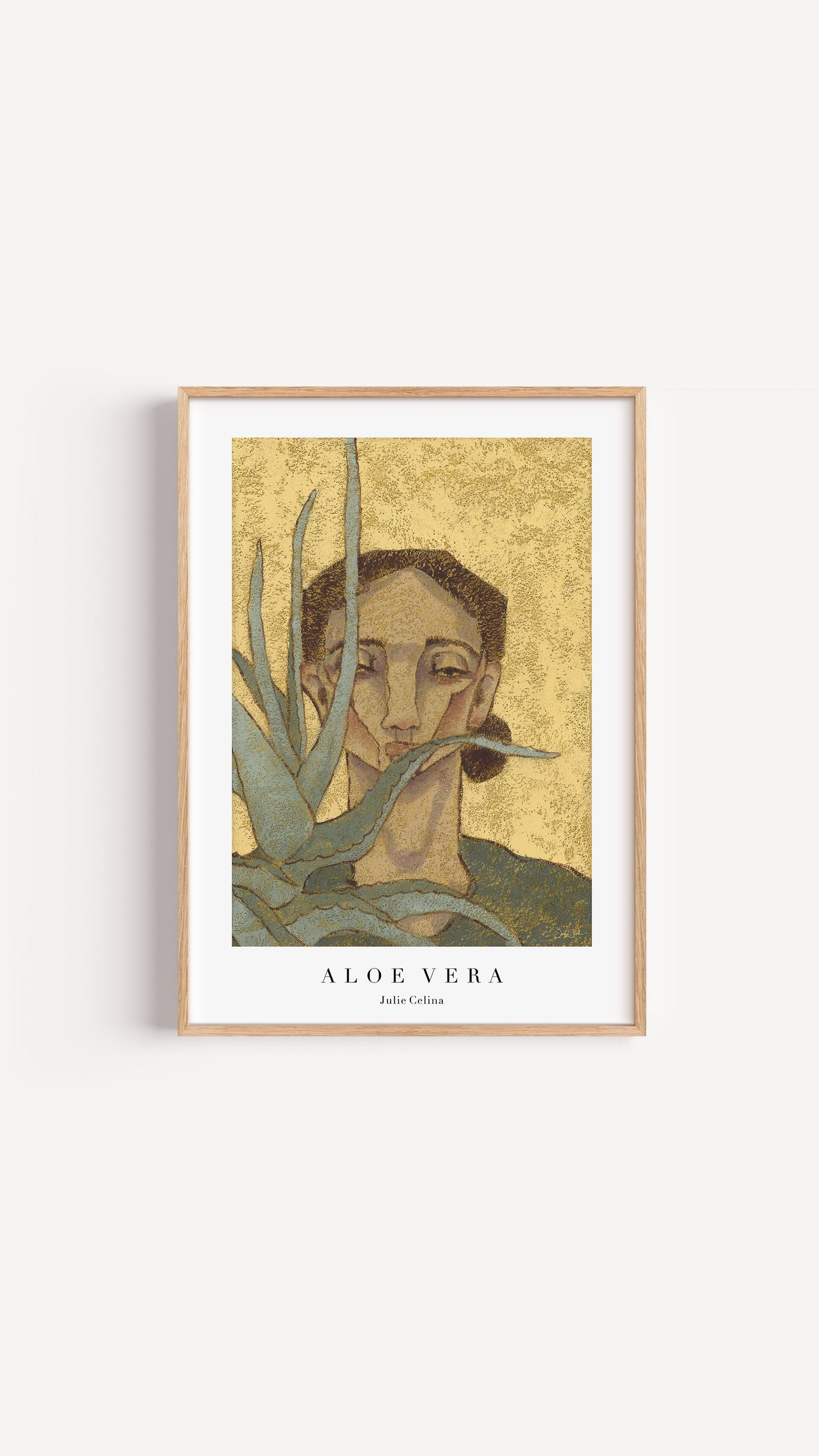 Aloe Vera - Botanical Art Print