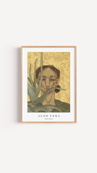 Aloe Vera - Botanical Art Print