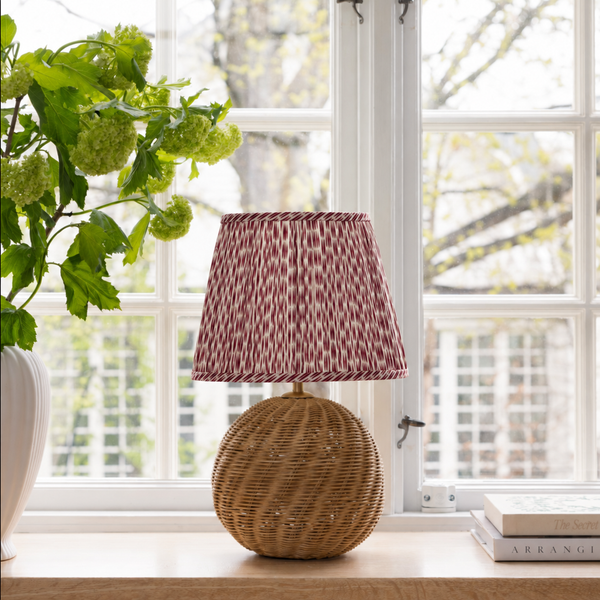 Lampshade Burgundy Ikat Large
