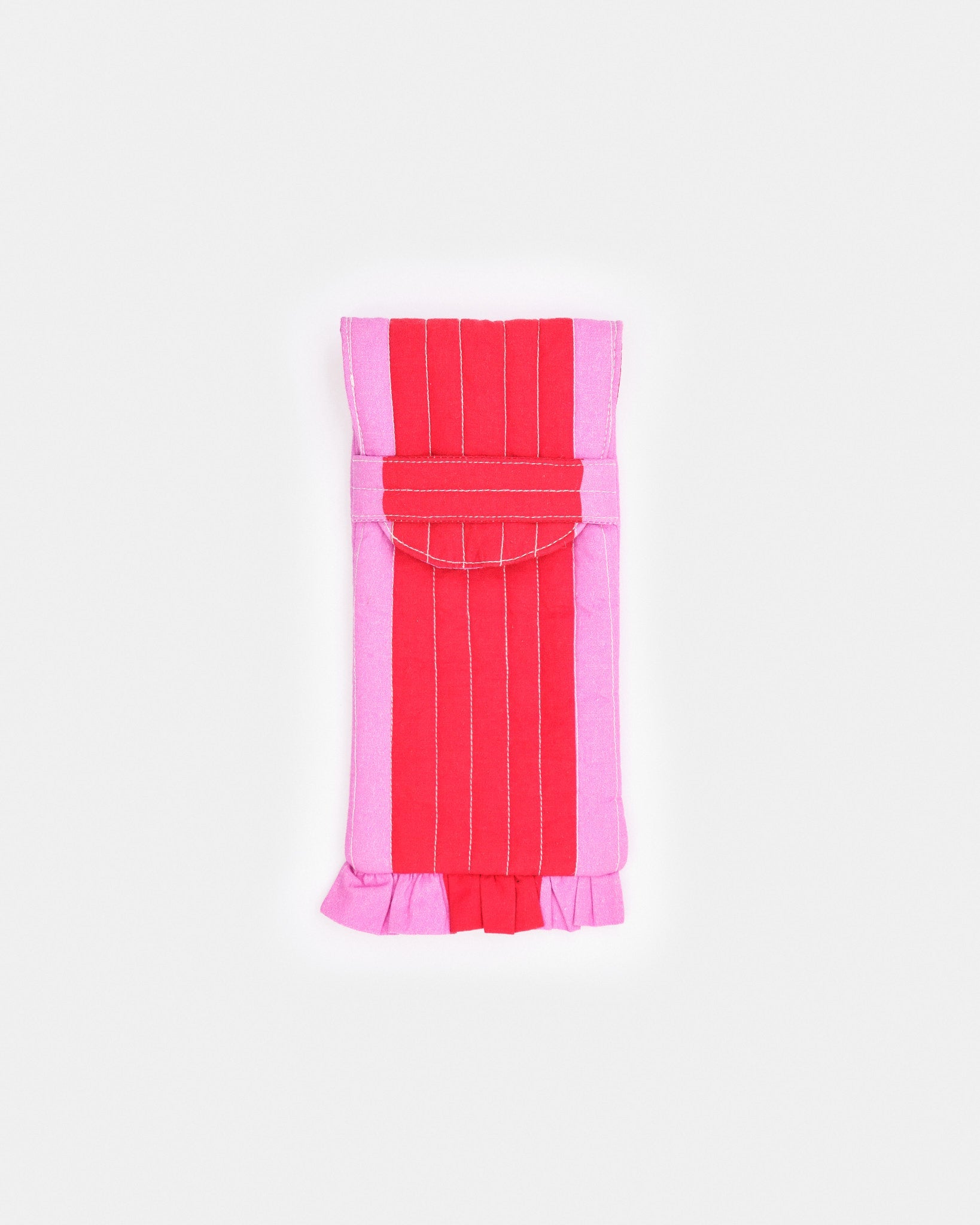Cerise & Fuchsia Wide Stripe Glasses Cover