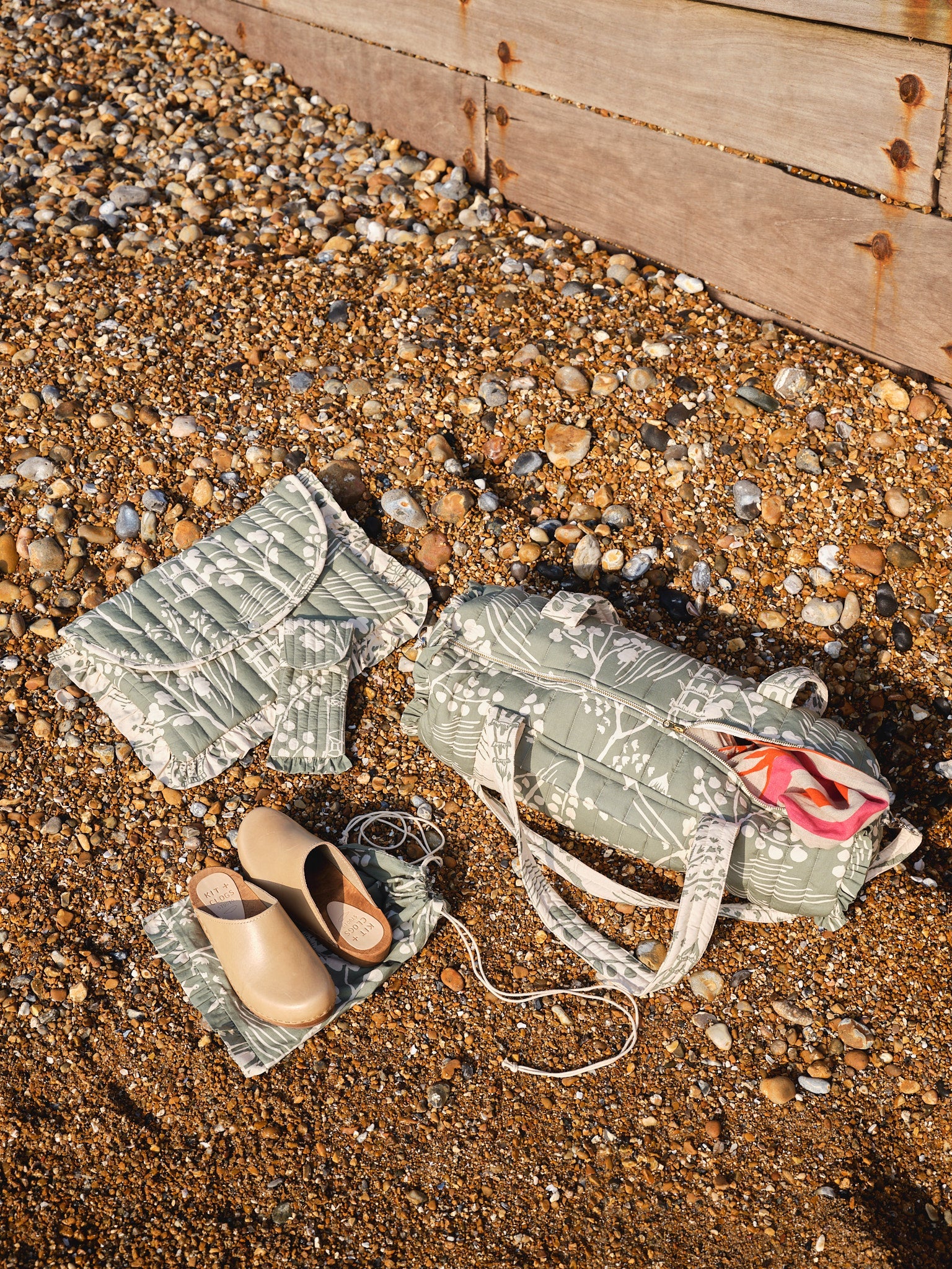 Chinoiserie Shoe Bag Set of 2