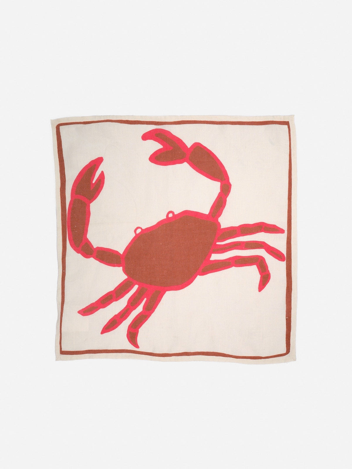 Crab Napkins- Set of 2