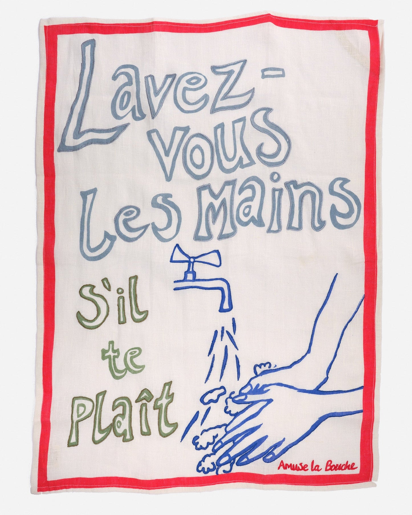 Wash Your Hands Tea Towel