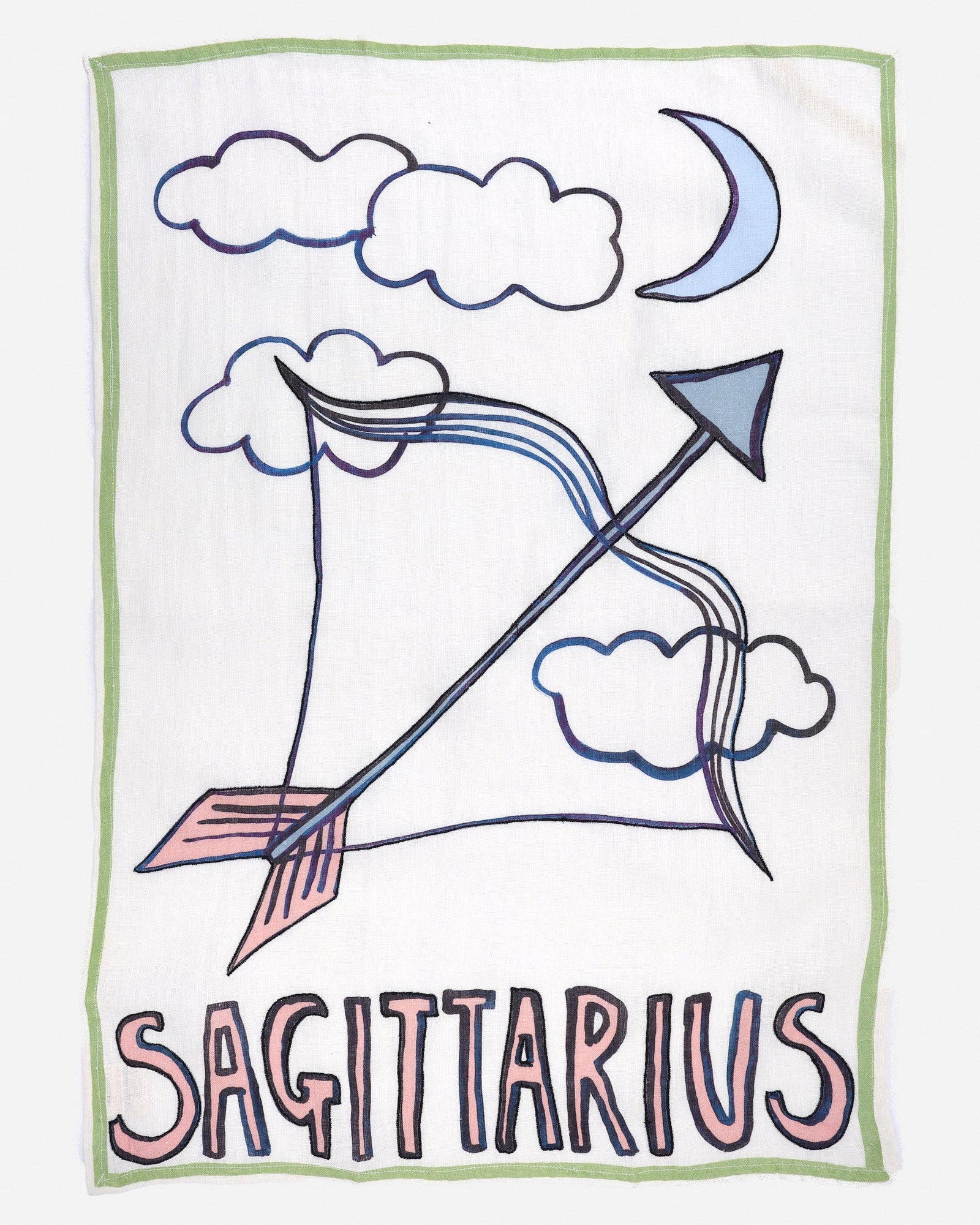 Sagittarius Tea Towel