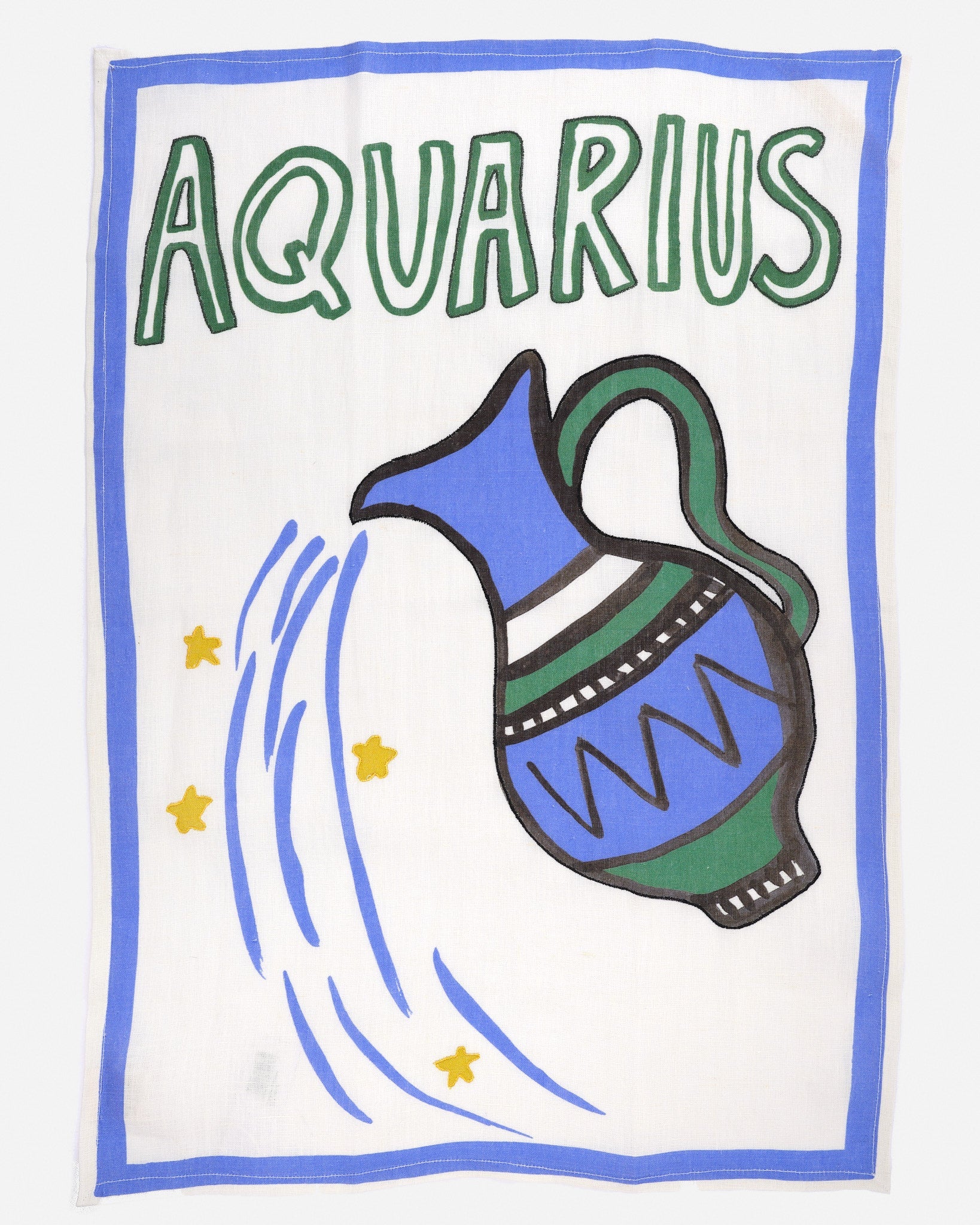 Aquarius Tea Towel