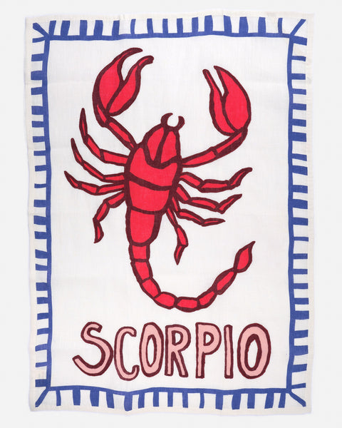 Scorpio Tea Towel