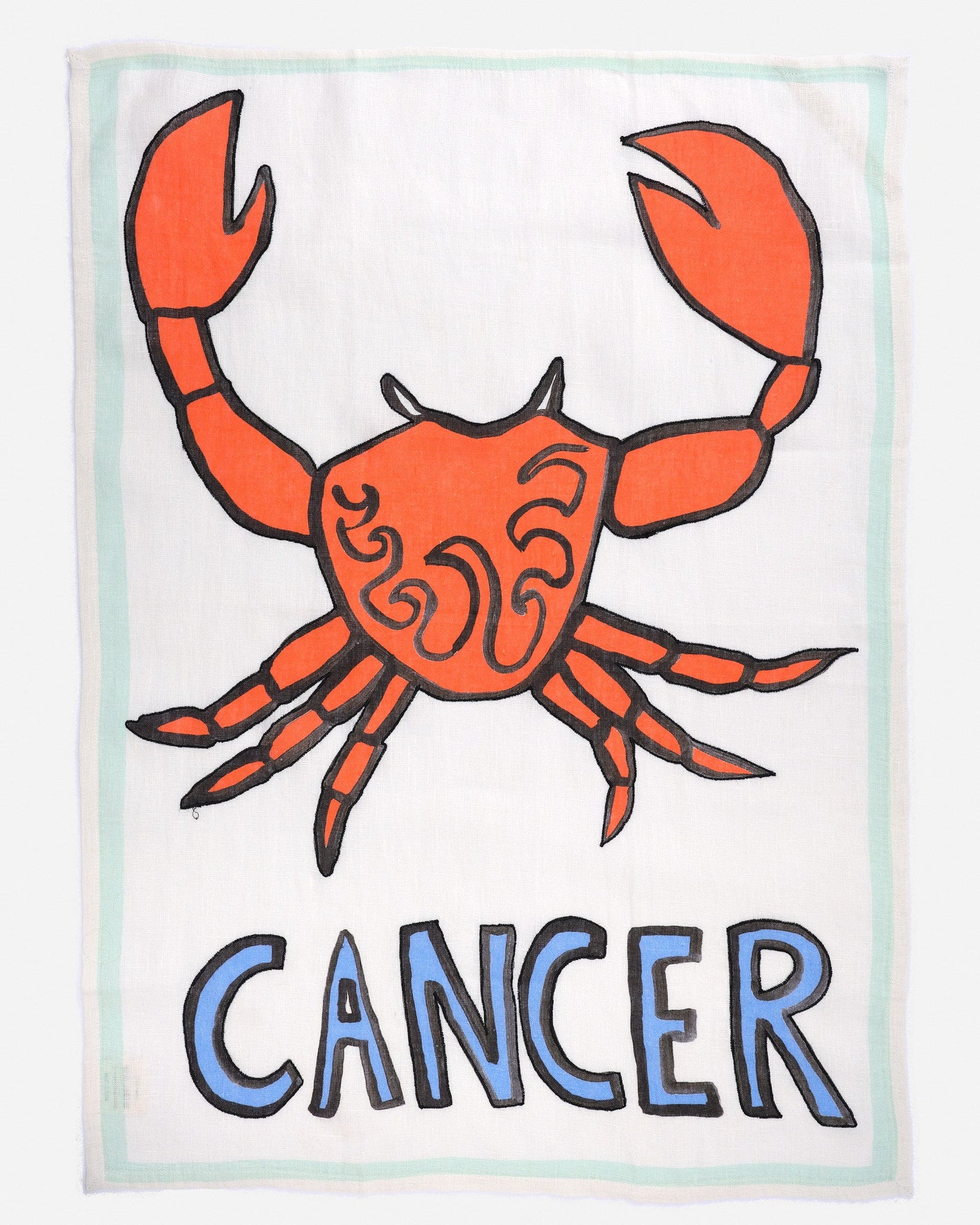 Cancer Tea Towel