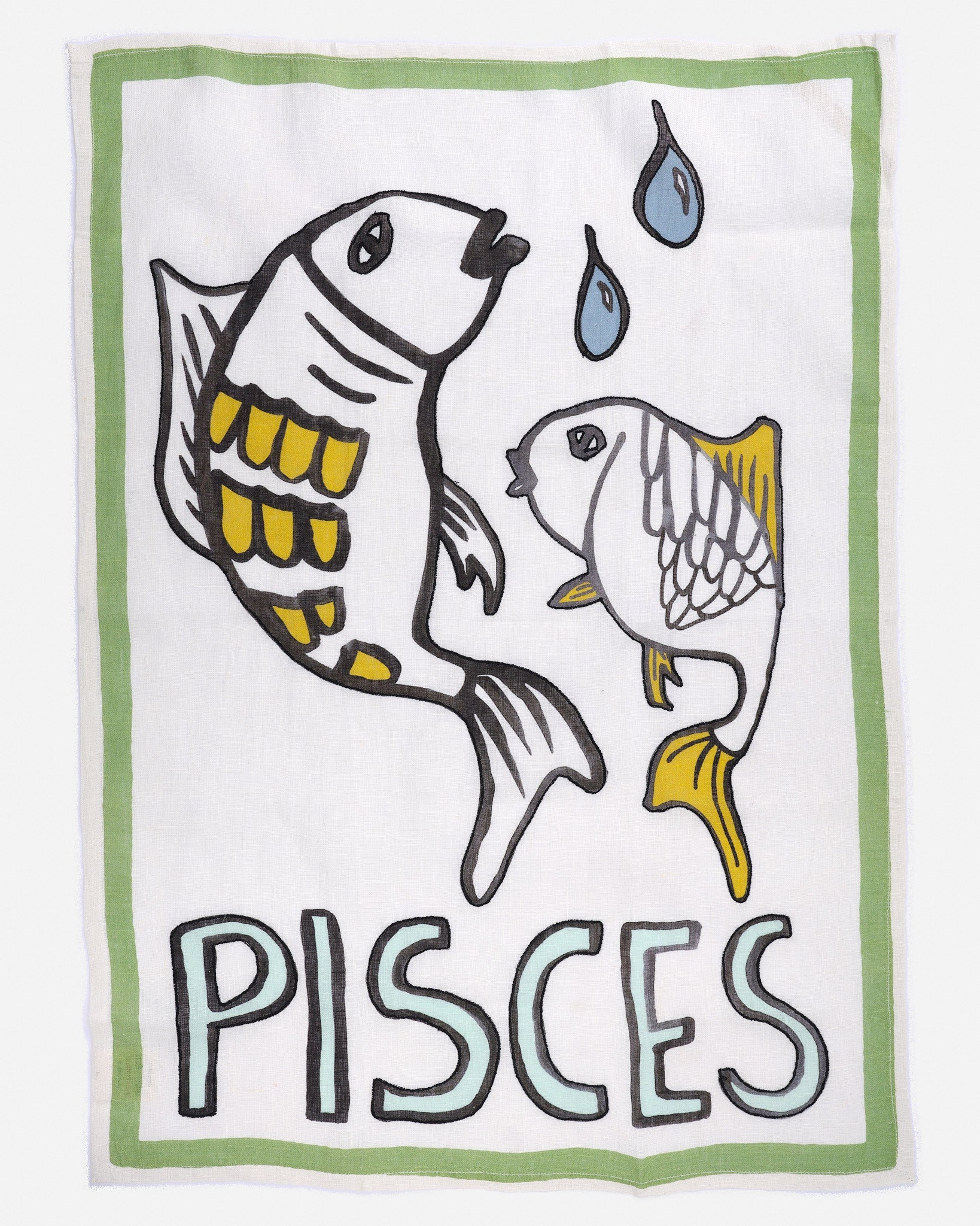 Pisces Tea Towel