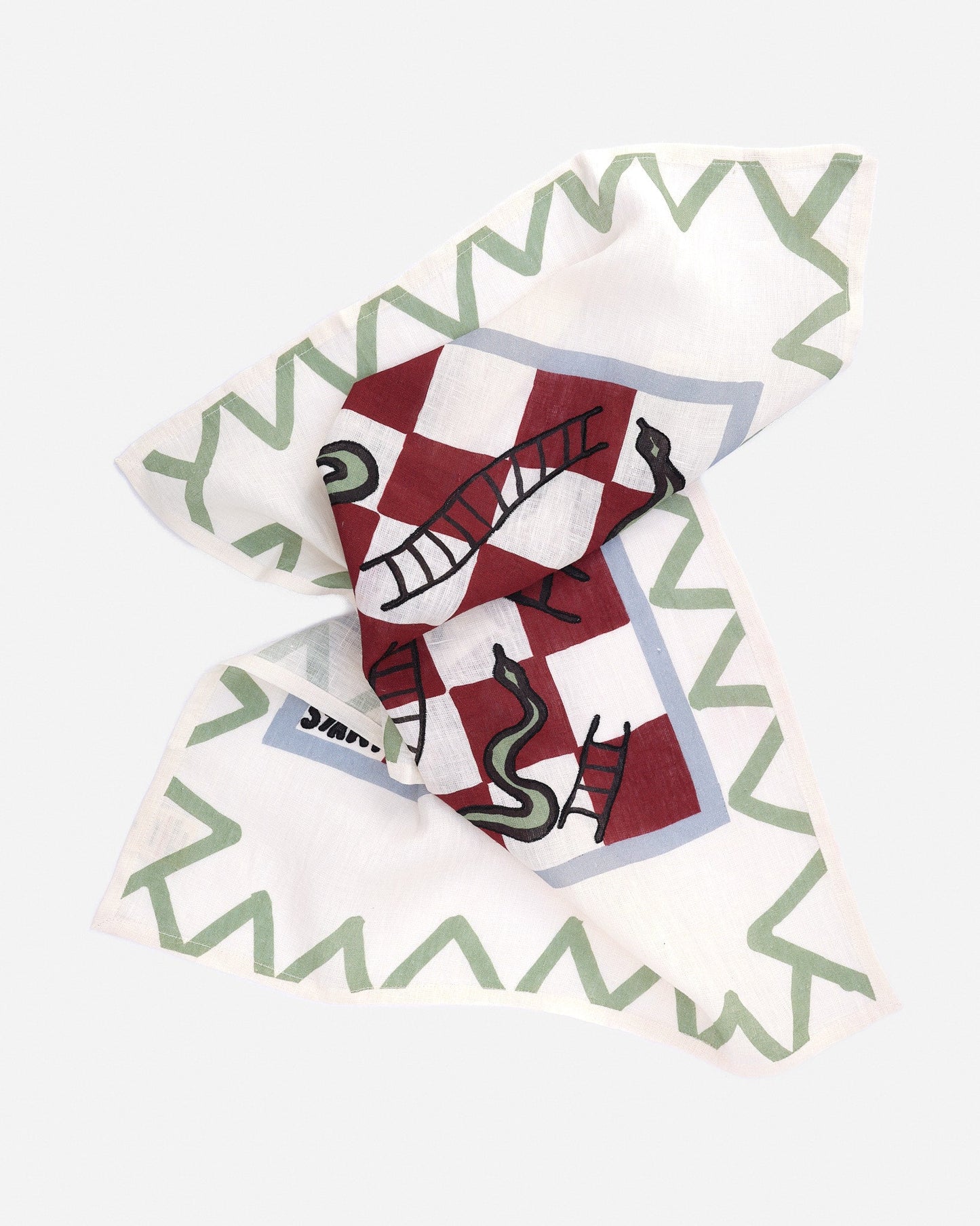 Snakes & Ladders Tea Towel
