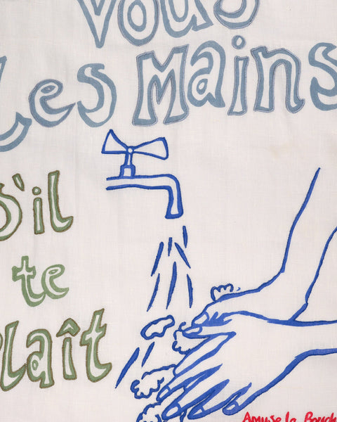 Wash Your Hands Tea Towel