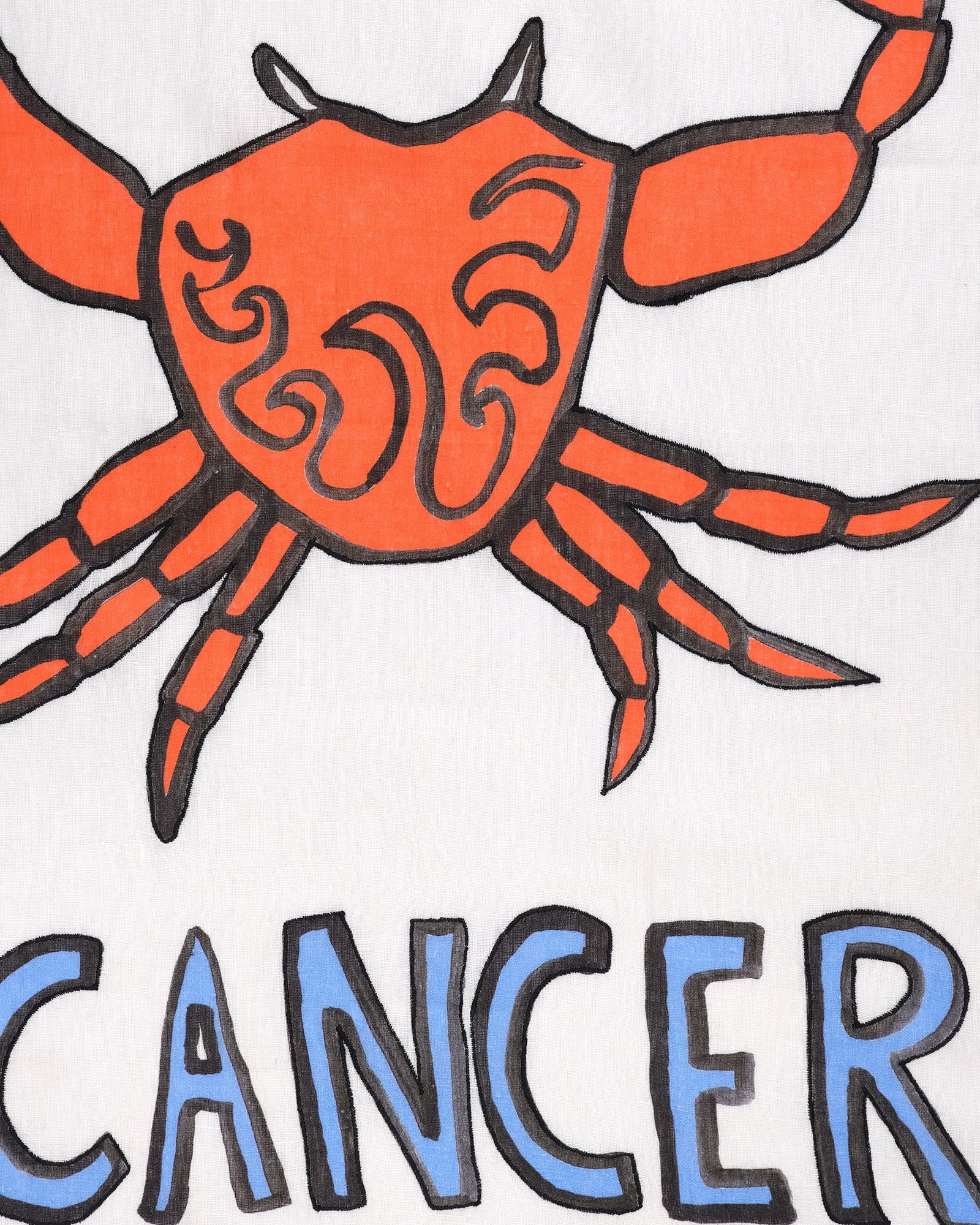 Cancer Tea Towel