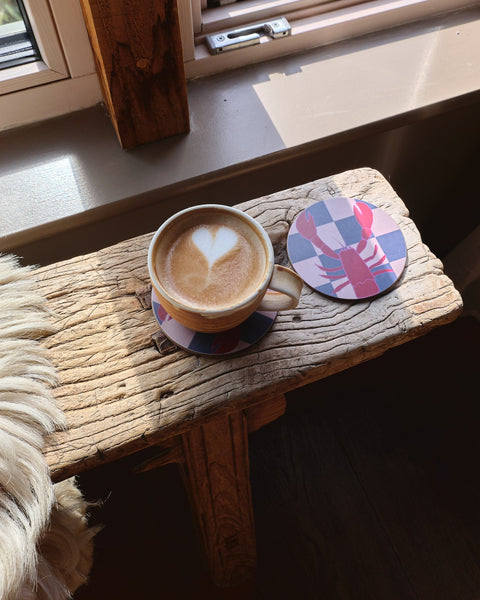 Set of 4 Lobster Coasters