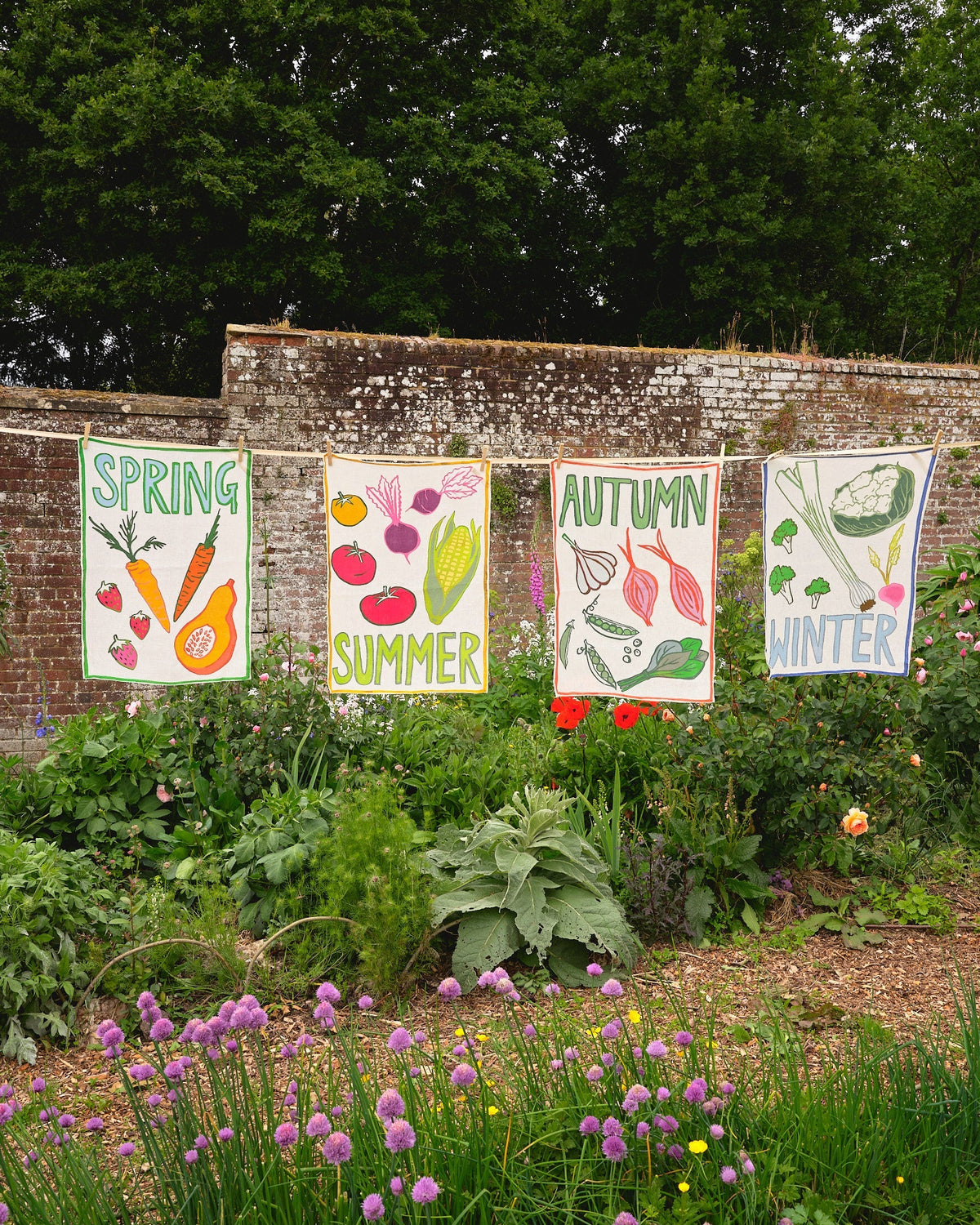 Summer Tea Towel