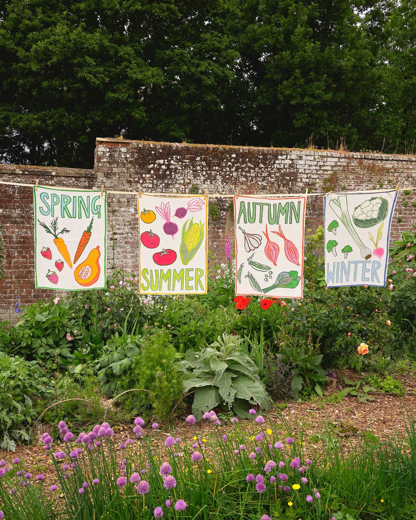 Summer Tea Towel